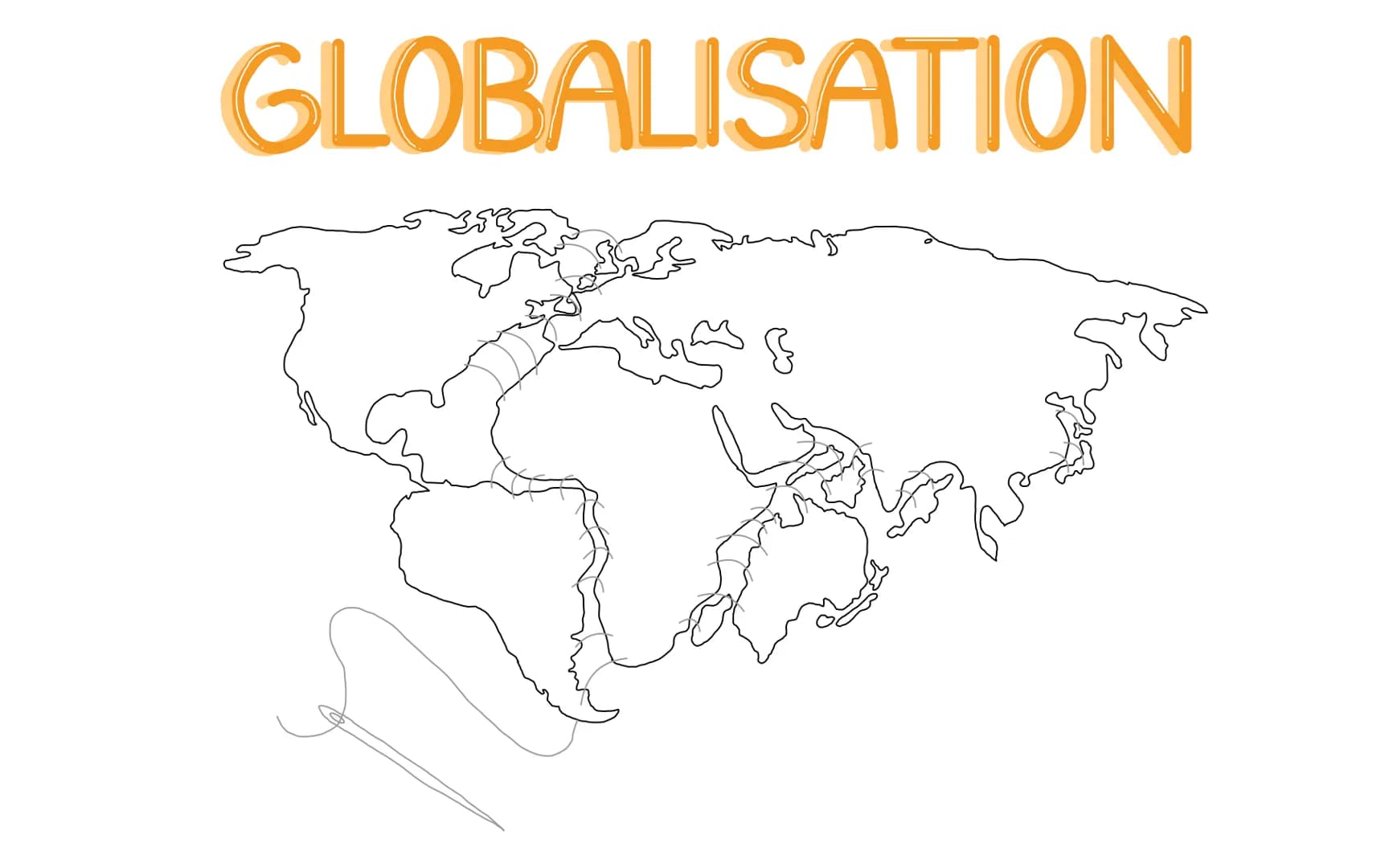 GLOBALISATION GLOBALIZATION
definition
Globalization means the speed up of movements and exchanges (of human beings, goods, and services, ca