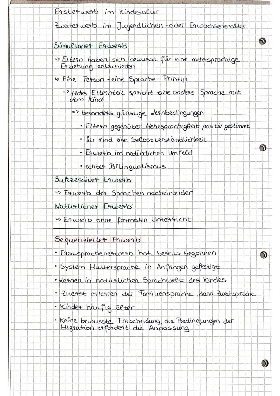 # Mehrsprachigkeit

> Fähigkeit mehr als eine Sprache zu sprecher,
zu verstehen & zu verwenden

• je früher kind zweite Sprache leant, desto
