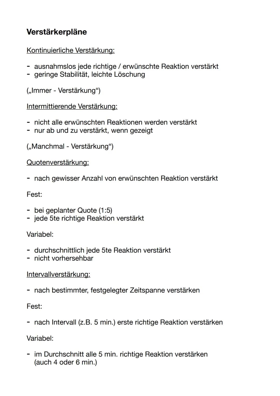 Operante Konditionierung
innere Zustände (,,Black Box") = Wahrnehmungen, Gefühle,
Gedanken
Umweltreize (Stimulus) rufen Verhalten (Response)