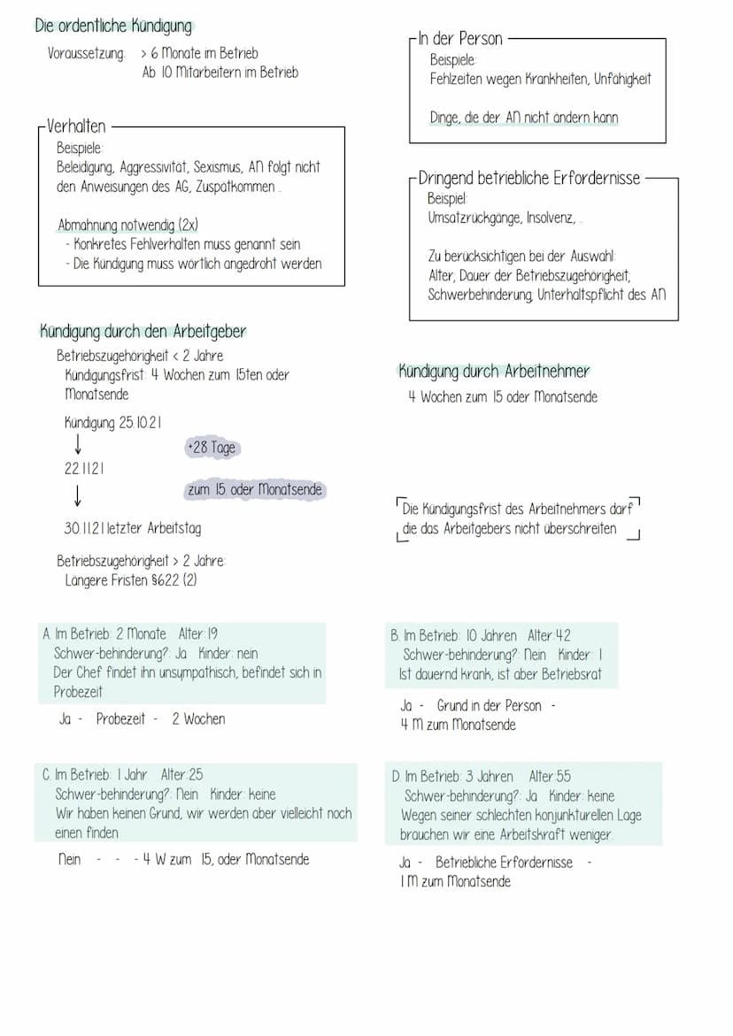 ARBEITSRECHT
Allgemeines Gleichbehandlungsgesetz (AGG)
→> Geschlecht
→> Herkunft / Rasse
→> Alter
→> Religion / Weltanschauung
→> Behinderun