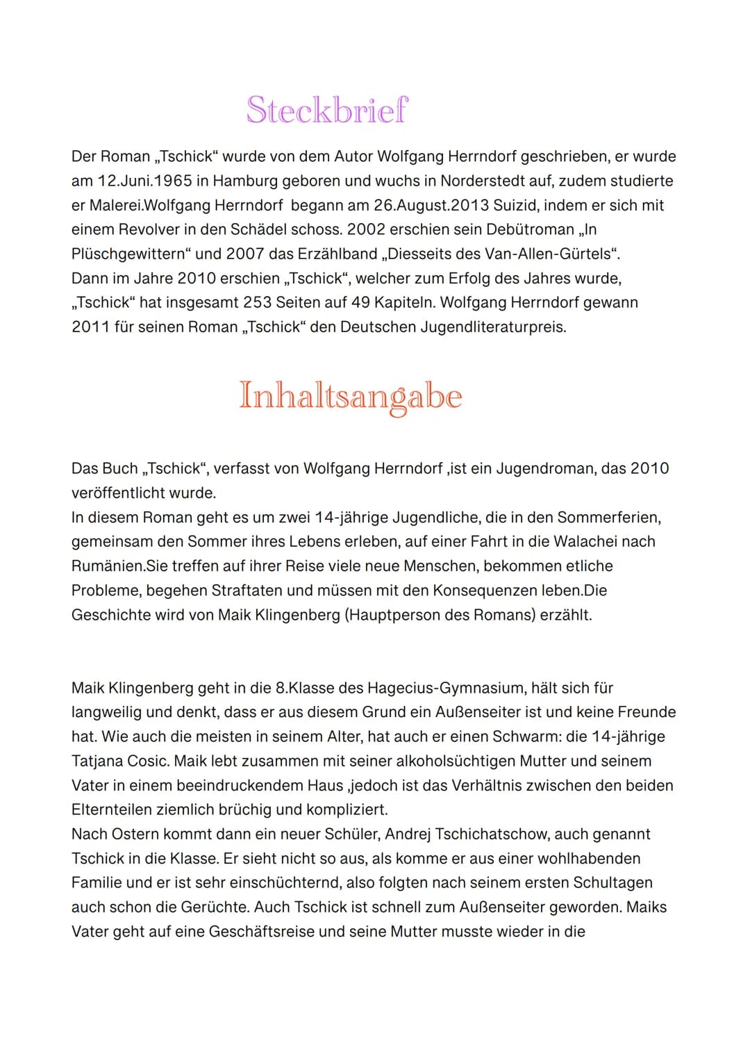 MUTTER
IER!
MAIK
v
Manchmal
2.
I TATJANA C
JANDREJ
USI
ziehen
und
BRUDER
2
Sich Gegensätze
du
lernst neue
Dinge..
braucht
nur
ein verrücktes