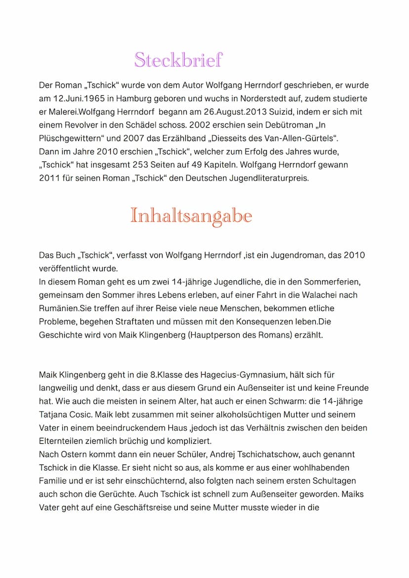 MUTTER
IER!
MAIK
v
Manchmal
2.
I TATJANA C
JANDREJ
USI
ziehen
und
BRUDER
2
Sich Gegensätze
du
lernst neue
Dinge..
braucht
nur
ein verrücktes