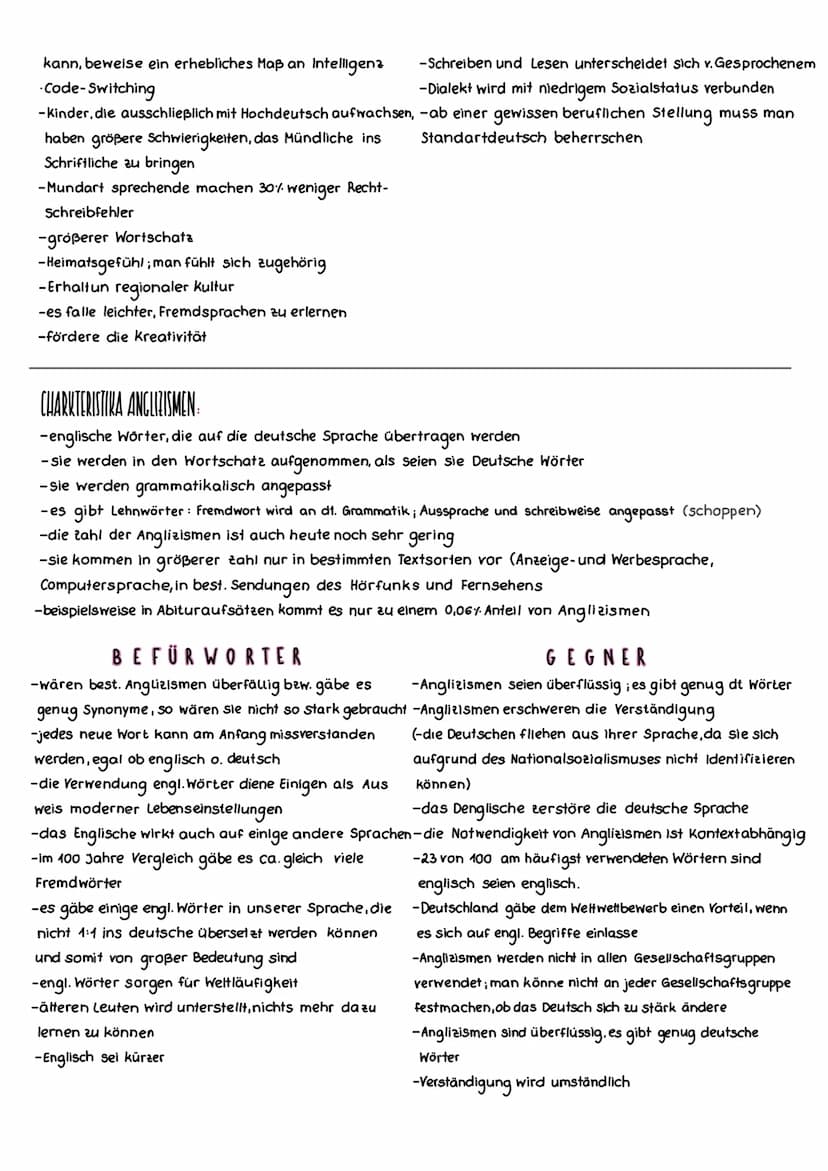 deutsch klausur nummer 1
CHARAKTERISTIKA KIEZDEUTSCH
-kiezdeutsch ist eine soziale Varietät des Deutschen
-findet sich überall dort, wo es e