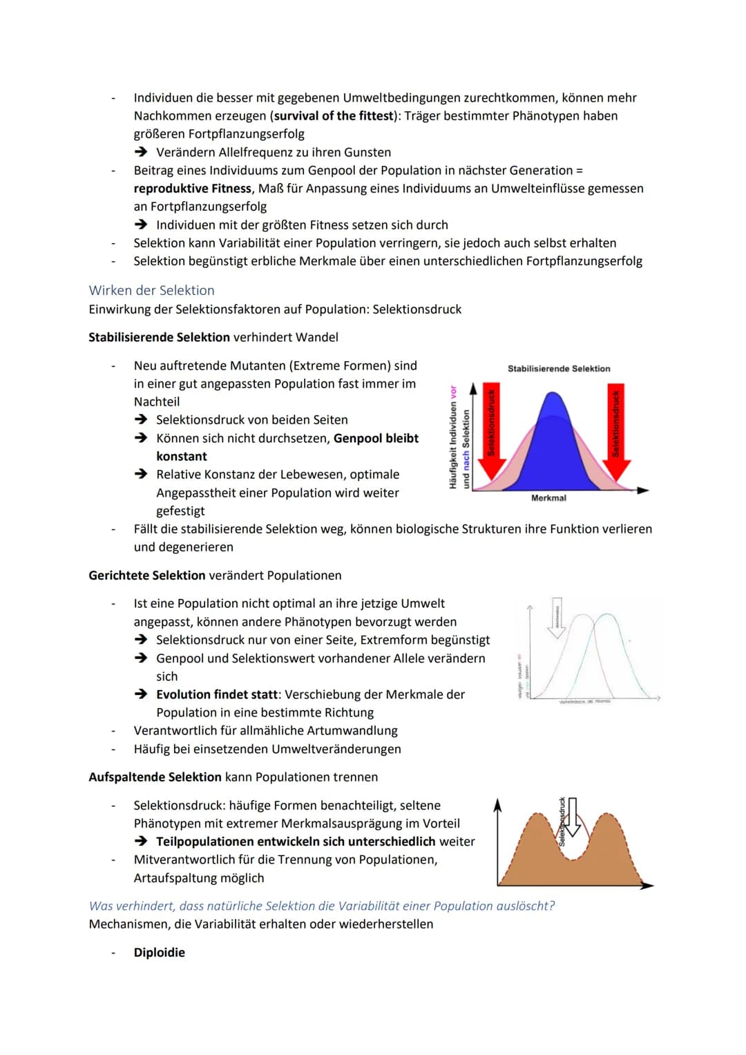 Synthetische Evolutionstheorie
Synthese der Theorien Darwins mit Erkenntnissen aus fast allen Bereichen der Biologie
Population steht im Zen