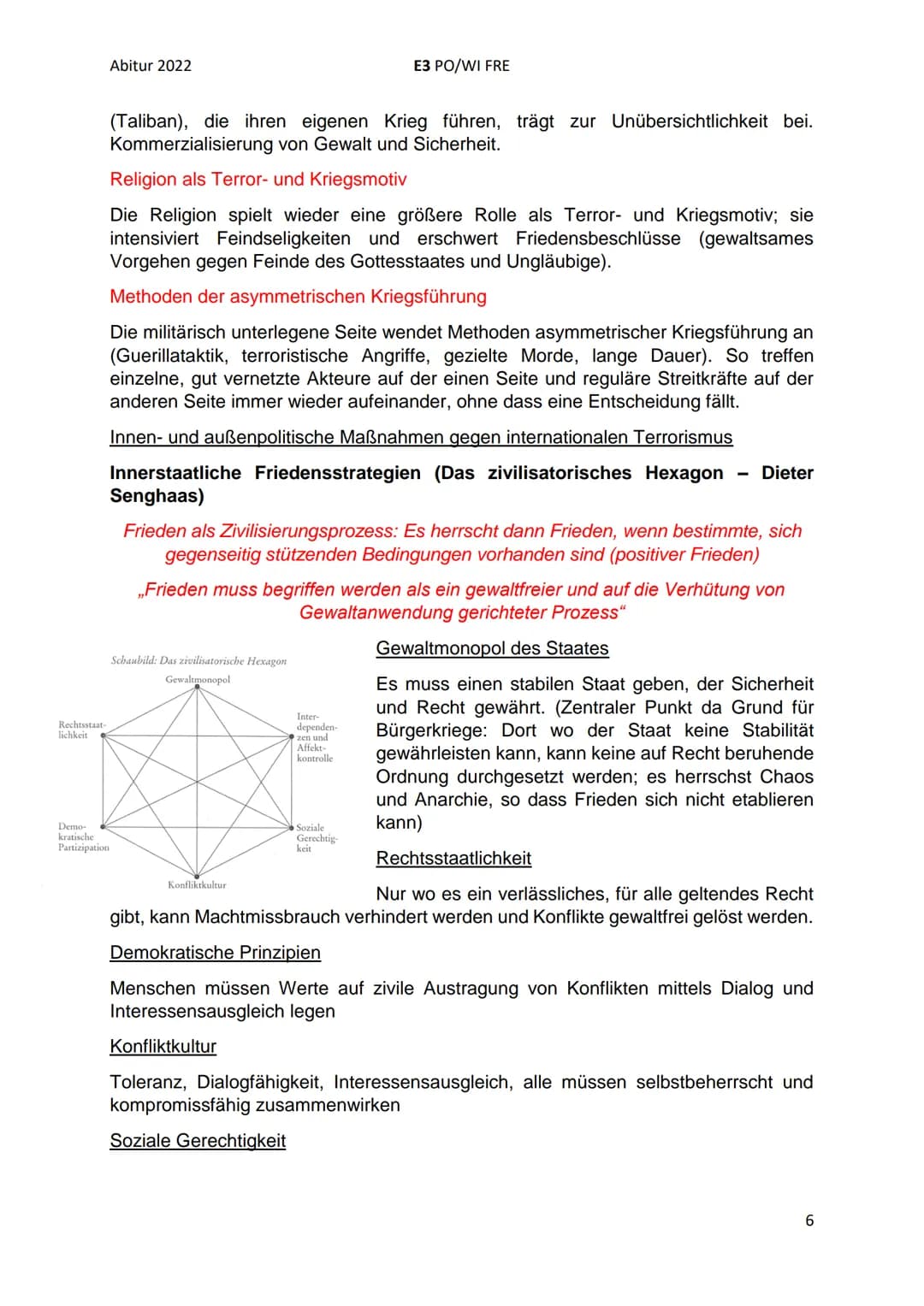 Abitur 2022
E3 PO/WI FRE
3. Kurshalbjahr: Friedensicherung als nationale und internationale
Herausforderung - Rolle der Bundeswehr
Definitio