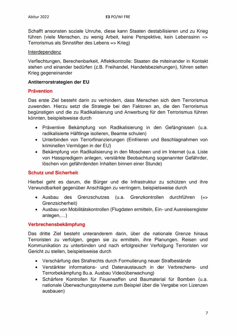 Abitur 2022
E3 PO/WI FRE
3. Kurshalbjahr: Friedensicherung als nationale und internationale
Herausforderung - Rolle der Bundeswehr
Definitio