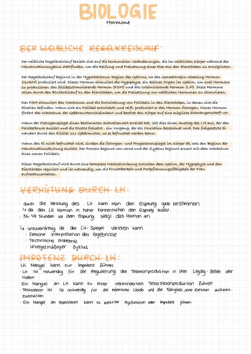 WAS IST EIN HORMON?
Definition : Hormone
Allgemeines:
Funktion:
Bildung
BIOLOGIE
Hormone
biochemische Bolenstoffe, die von spezialisierten
H