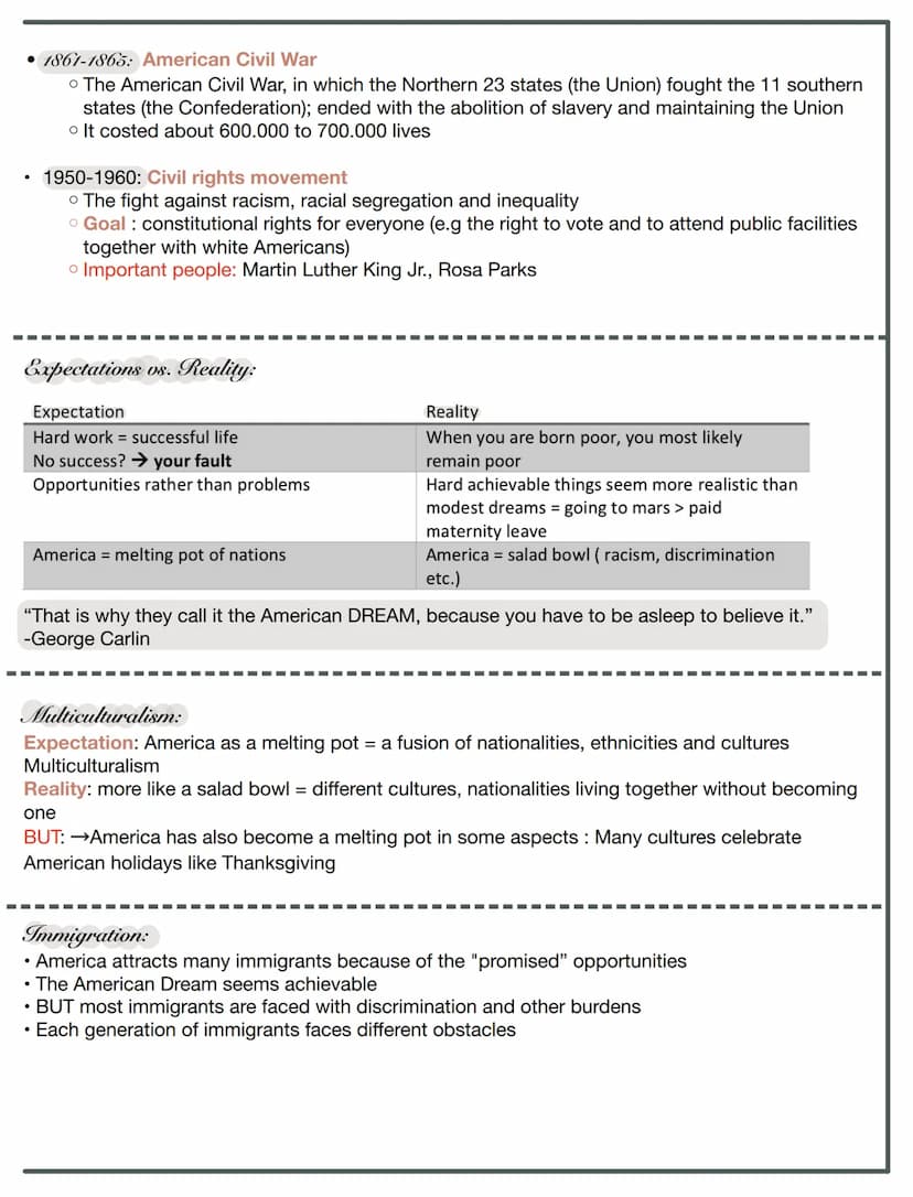 Handout by
Beritan
American Dream
.
Believes and Values:
God-given rights.
• Pursuit of happiness
Equality
• Life : security and protection
