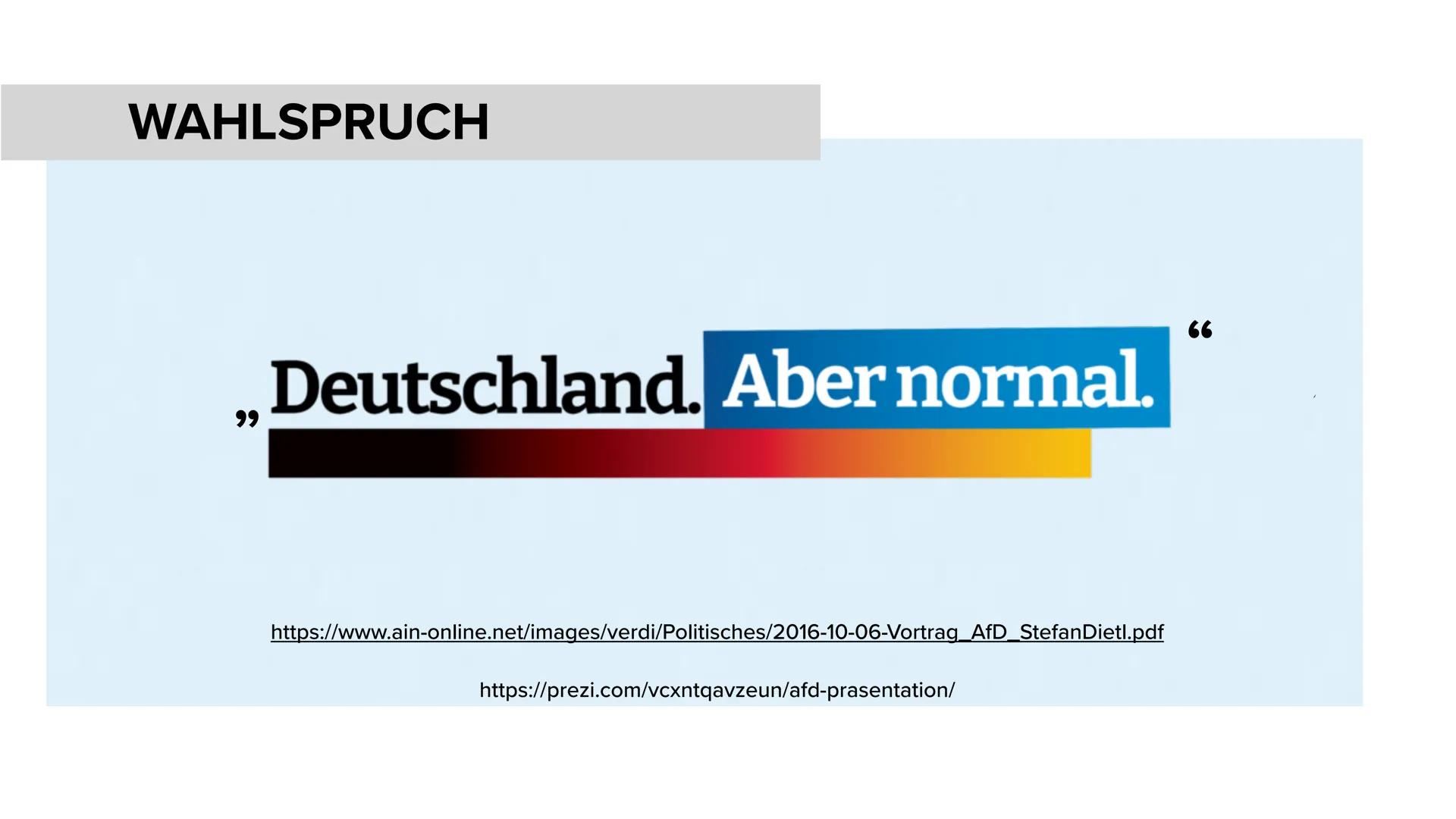 DEUTSCHE
FRAU KEIN
FREIWILD. INTEGRATION
KAPIERT? EINFORDERN
Frischer Wind statt heiße Luft!
AfD
WENDE
SCHREIB'
GESCHICHTE!
AfD
Was haben da