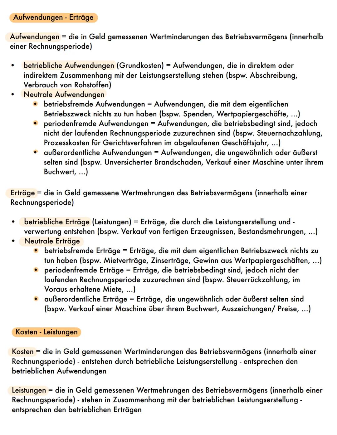 Grundlagen der Kostenrechnung (+Grundbegriffe)
Internes Rechnungswesen
DEFINITION
Die Kostenrechnung ist ein
innerbetriebliches Informations