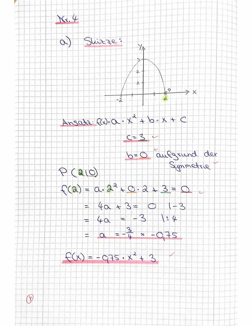 Jahrgang 12 (Q1)
A
Hinweis: Die Lösungswege müssen deutlich nachvollziehbar sein
Grundkurs Mathematik
Nr.1 Berechne den Inhalt der Fläche, d