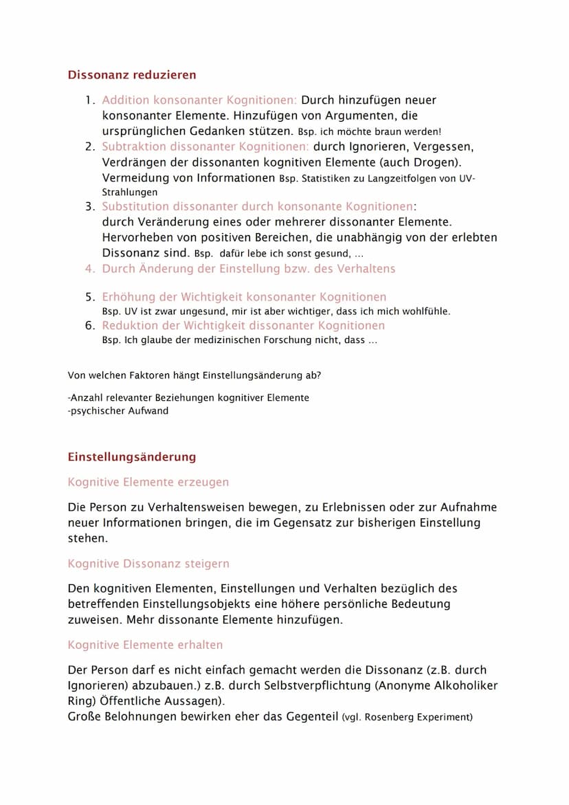 Soziale Einstellung und Einstellungsänderung
Einstellungsobjekt
Jede Einstellung richtet sich auf ein Einstellungsobjekt, welches der
Gegens