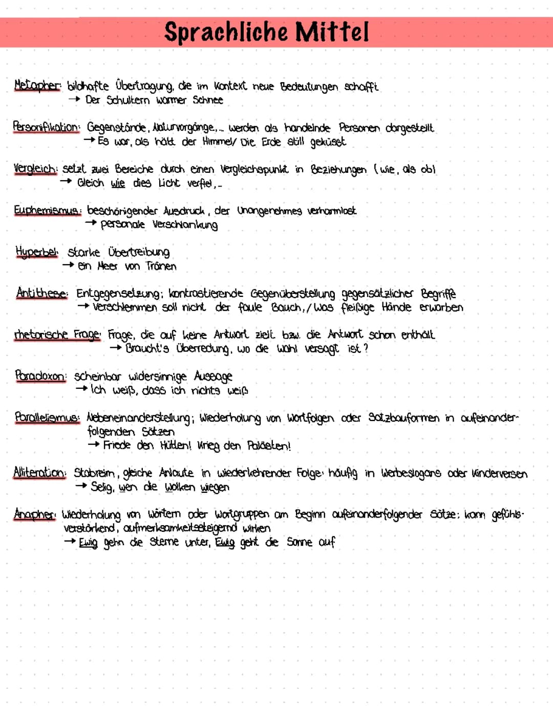 Sprachliche Mittel