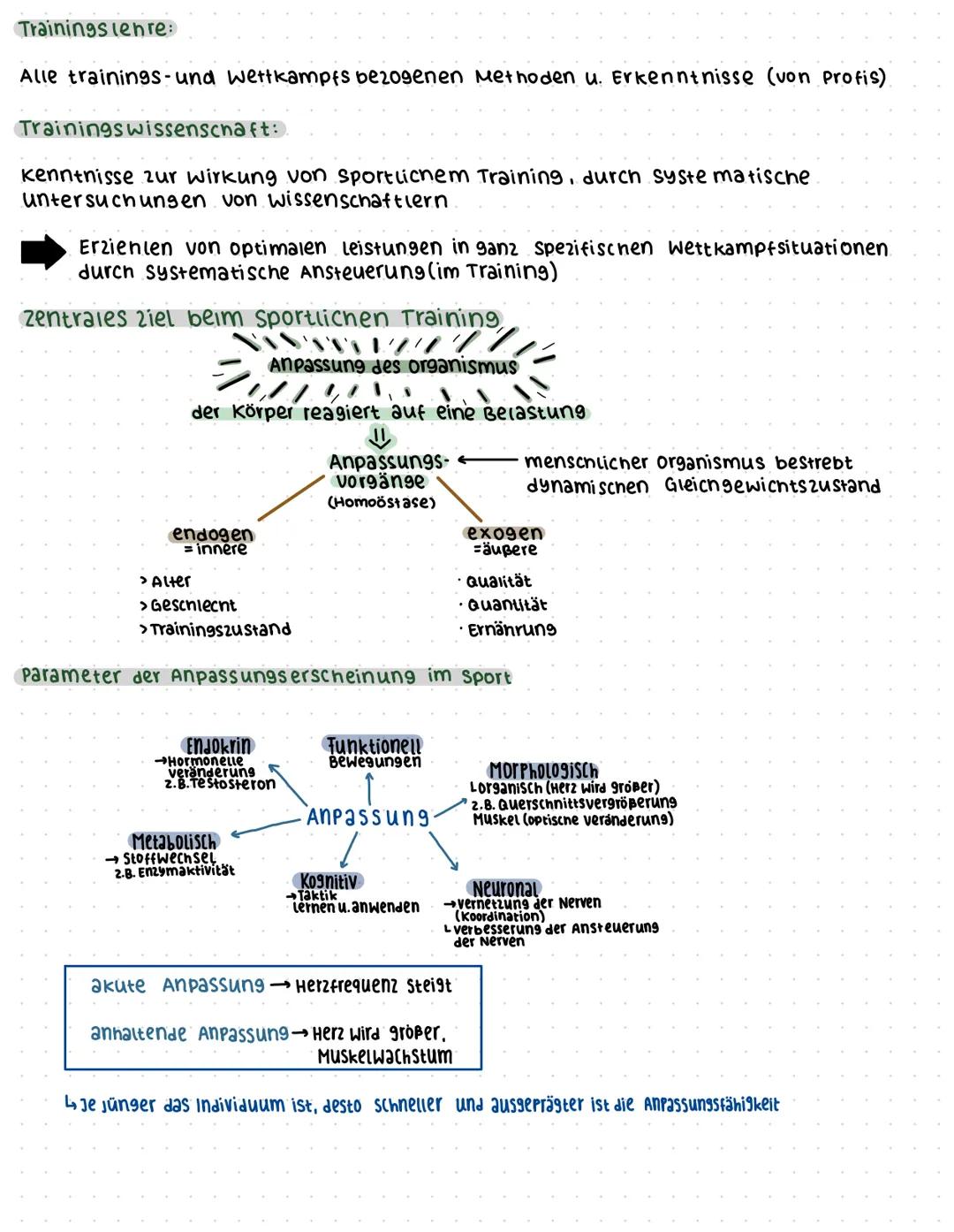 SportklausuF:
Was bedeutet Leistung und Training im Sport?
komponenten zur sportlichen Leistung
(weineck.2019)
Volition, Emotion,
Motivation