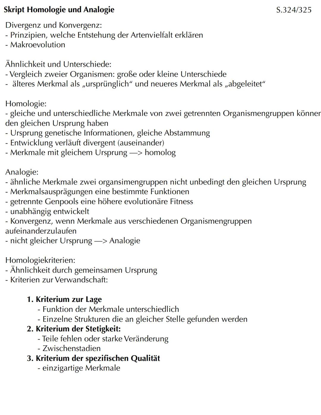 Com
EVOLUTION Skript Evolution - Veränderung und Vielfalt
Veränderung in kleinen und großen Schritten
- Evolution bedeutet Entwicklung
- Phä