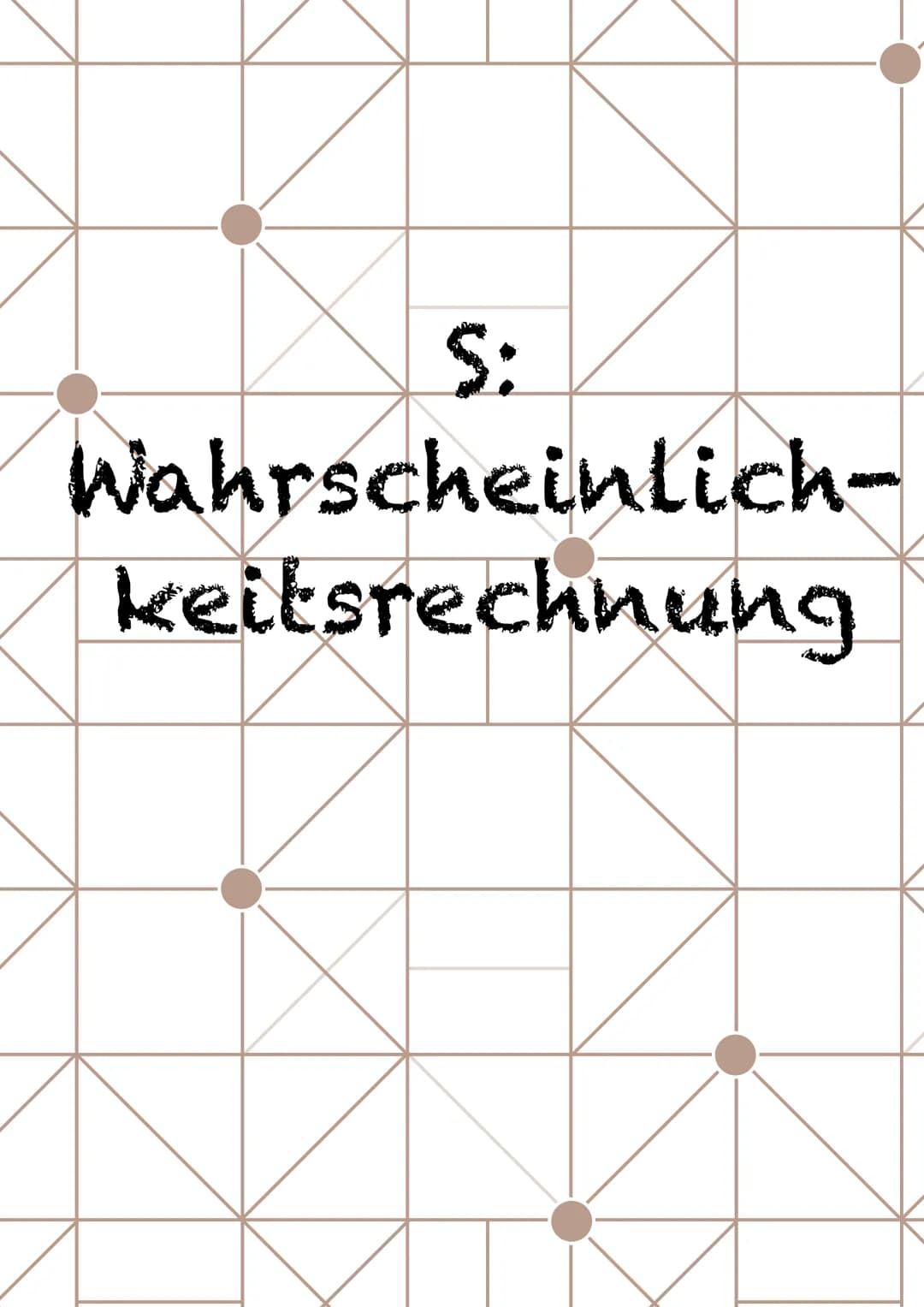 S:
Wahrscheinlich-
keitsrechnung Wahrscheinlichkeitsregeln
Mehrstufiger Zufallsversuch
Ein Zufallsversuch kann aus mehreren Stufen bestehen.