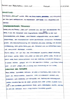 Know Franz Kafkas Parabel „Gibs auf“ Analyse thumbnail