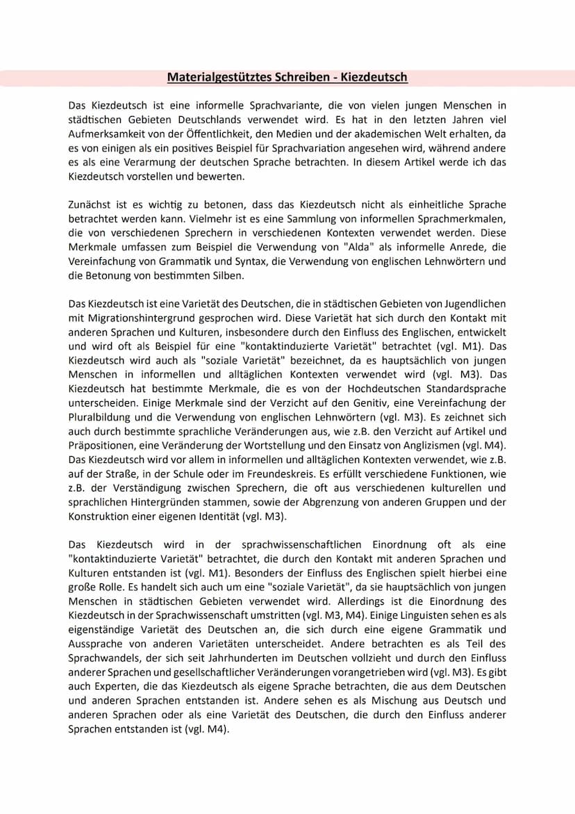 Aufgabe: Recherchiere die Begriffe und trage eine kurze Definition, ggf. mit einem Beispiel, ein.
Standardsprache/ Die Standardsprache oder 
