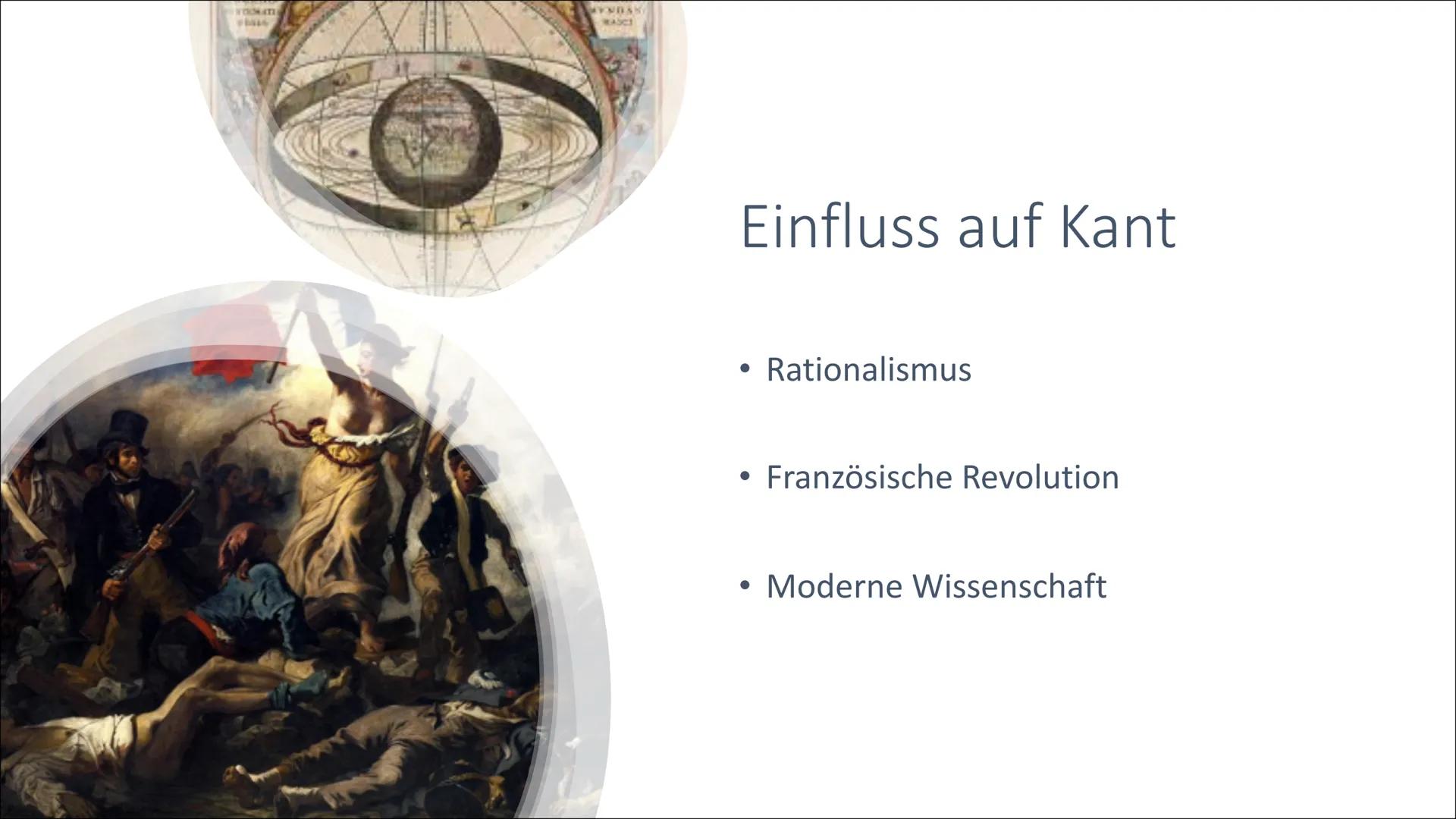 # Immanuel Kant

Laura Nußbaum Gliederung

• Allgemeines
• Biografie
• Werke
• Kategorischer Imperativ
• Seine Aufklärung
• Kants Vorstellun