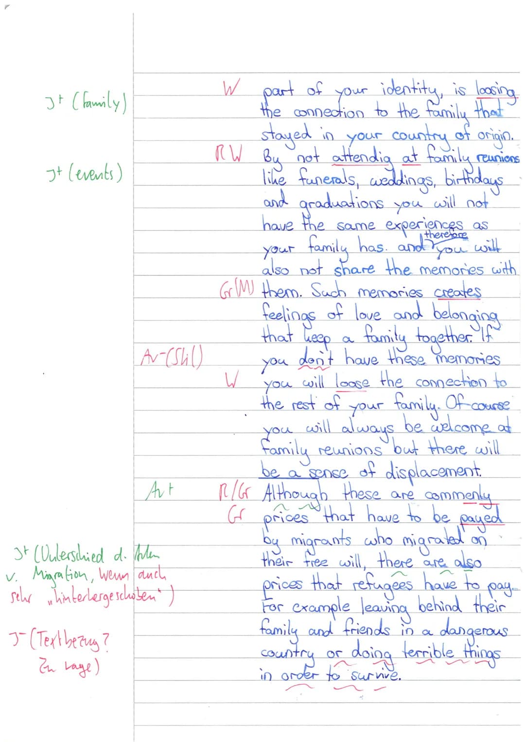 Name: Patrizia Valk
Material:
English exam no. 1 (course EN12.1)
Extract from: Gary Younge: "As Migrants we leave home in search for a futur