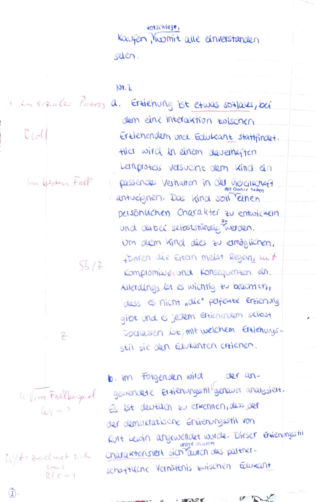 A
5
10
15
20
25
30
35
40
Pädagogikklausur, EF, G3,
11.12.2018
,,Franziska kauft ein"
Franziska wird von den Eltern zum Metzger und zum Brief