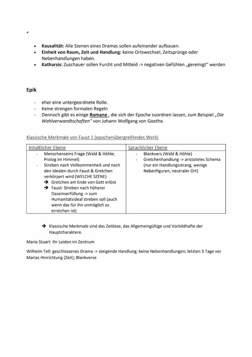 LITERATUREPOCHE WEIMARER KLASSIK (1786-1832)
1786: Italienreise Goethes; 1832: Goethes Tod
enger gefasste Zeitraum/Definition d. W.K: von 17