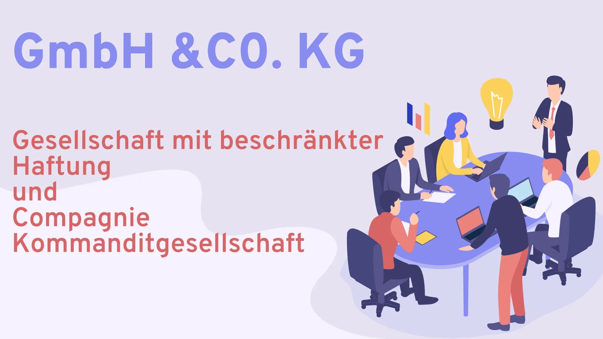 GmbH & CO. KG
Gesellschaft mit beschränkter
Haftung
und
Compagnie
Kommanditgesellschaft Definition und Bedeutung GmbH&Co. KG
Besondere Form 