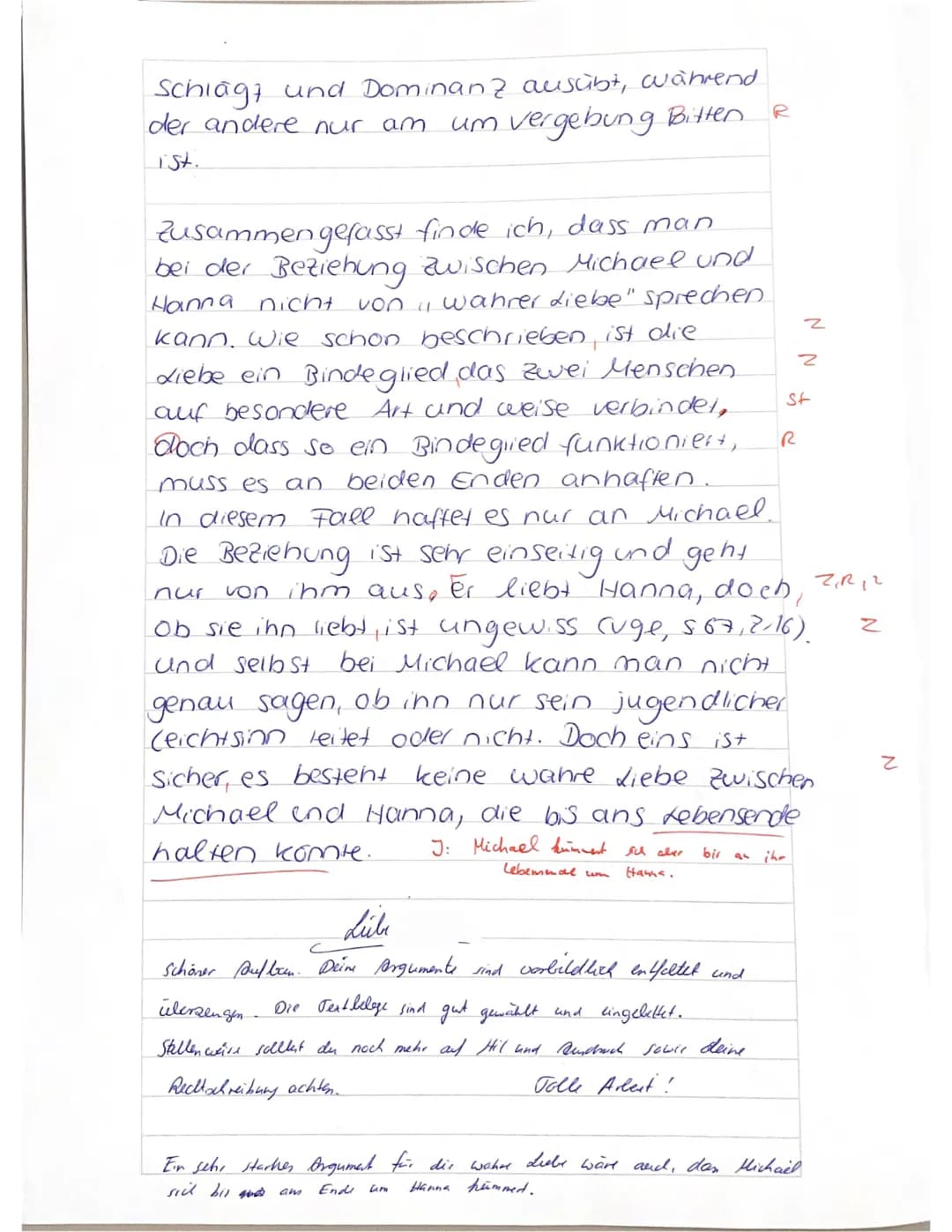 Name
Vorname:
Punktzahl max.: Punktzahl erreicht:
St: wide. -
sprücklich,
Klasse/Kurs: Fach:
Deutsch 10b
J
Note: Ide Ø:
4,5
★
11
Erörterung 