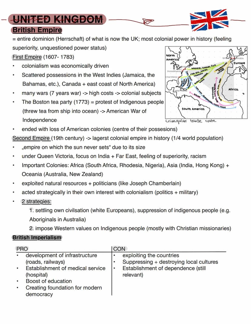 ORAL EXAM
PREPARATION | UK
ABITUR 2023
ENGLISCH GRUNDKURS (3 STD.) -UNITED KINGDOM
British Empire
= entire dominion (Herrschaft) of what is 