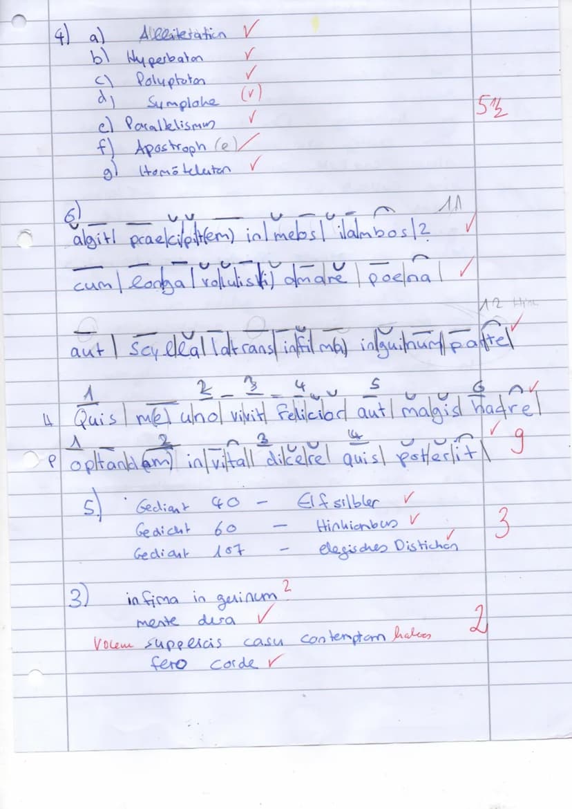 Kurs Latein (5stündig)
Kursarbeit 2 11/1: Interpretation
Catull carmen 40
Quaenam te mala mens, miselle Rufe,
agit praecipitem in meos iambo