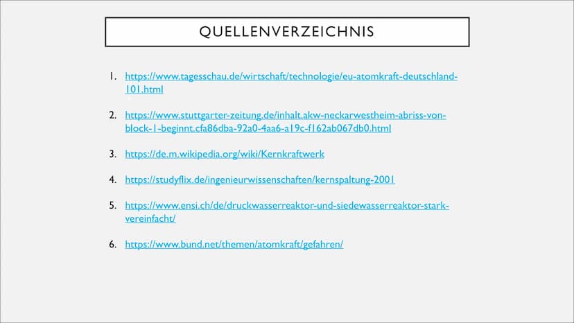 KERNKRAFTWERKE
eine Präsentation von Linus und Jana im Fach Physik INHALTSVERZEICHNIS
1. Was sind Kernkraftwerke
2. Aufbau und Ablauf
3. Sic