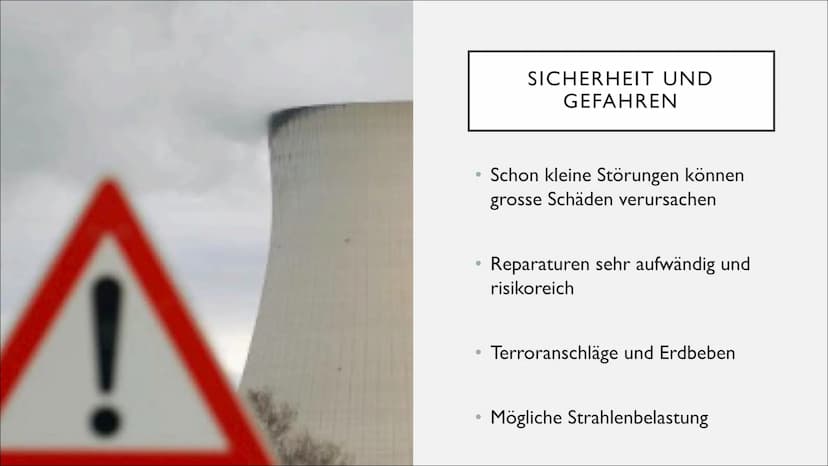 KERNKRAFTWERKE
eine Präsentation von Linus und Jana im Fach Physik INHALTSVERZEICHNIS
1. Was sind Kernkraftwerke
2. Aufbau und Ablauf
3. Sic