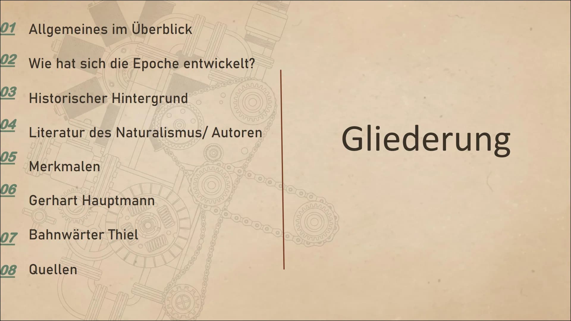 A
MUND
O
CHIND
NATURALISMUS
Epoche
Nafije Velia
BS+ 12 Definition
Der Naturalismus befasst sich in Literatur und
DIO
Theater mit Gesellschaf