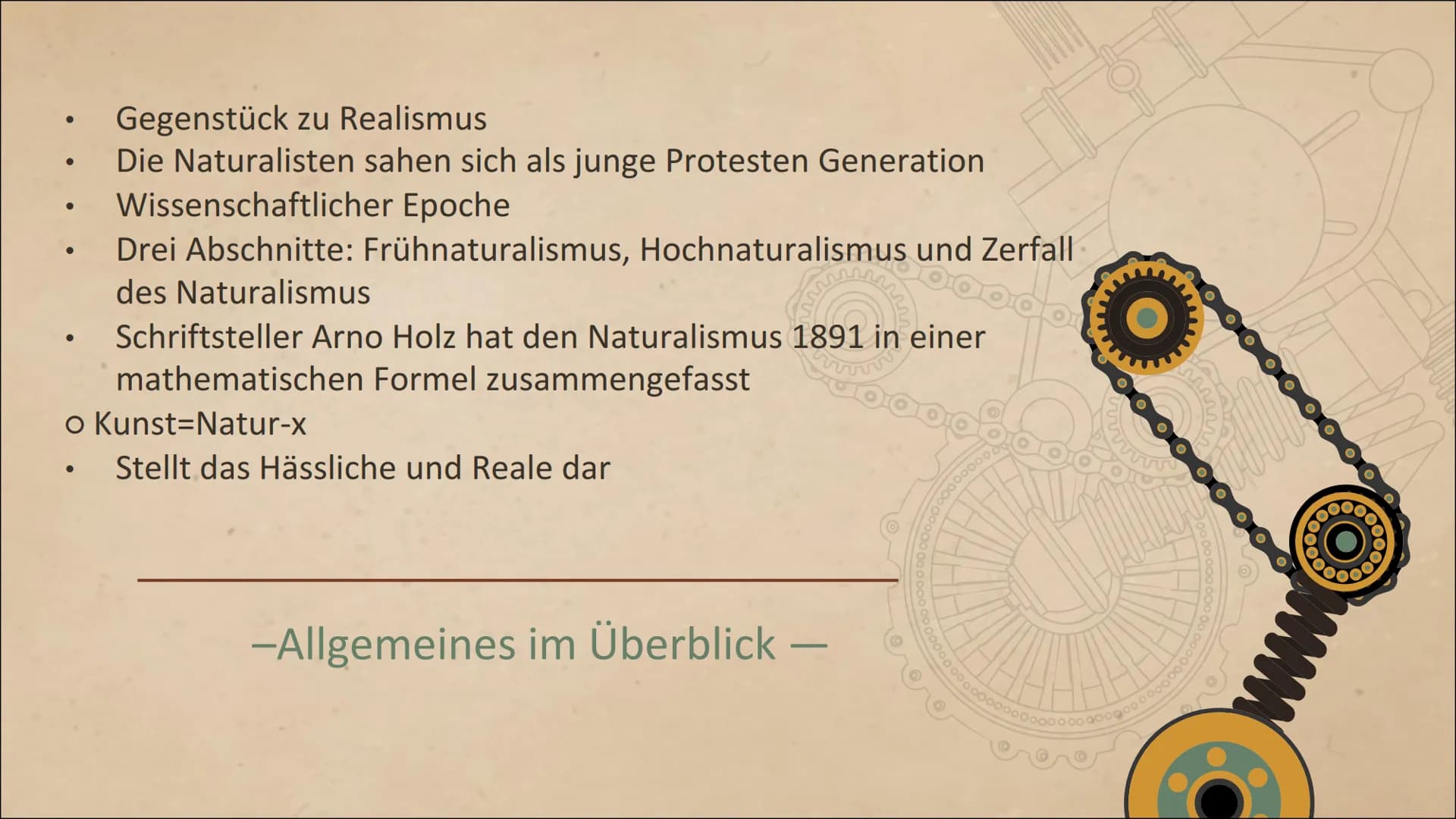 Alles über Naturalismus: Merkmale, Werke und Autoren