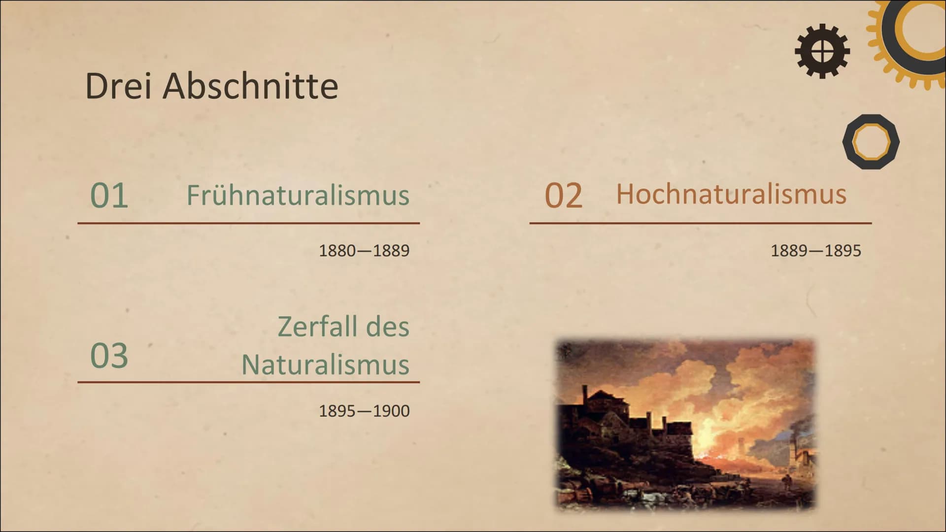 A
MUND
O
CHIND
NATURALISMUS
Epoche
Nafije Velia
BS+ 12 Definition
Der Naturalismus befasst sich in Literatur und
DIO
Theater mit Gesellschaf