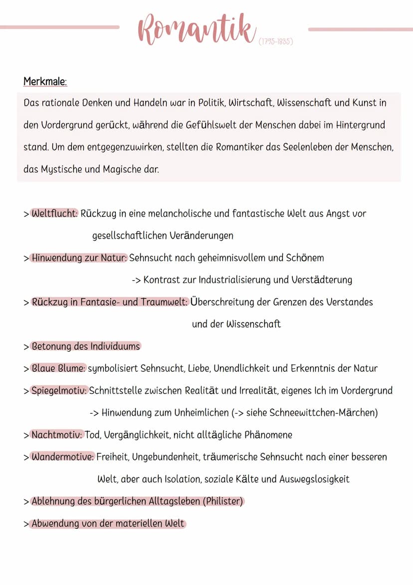 Aufklärung
(1720-1800)
Klassik
(1786-1832)
Sturm und Drang
(1765-1786)
Romantik
Vormärz
(1830-1848)
Romantik
(1795-1840)
(1795-1840)
Natural