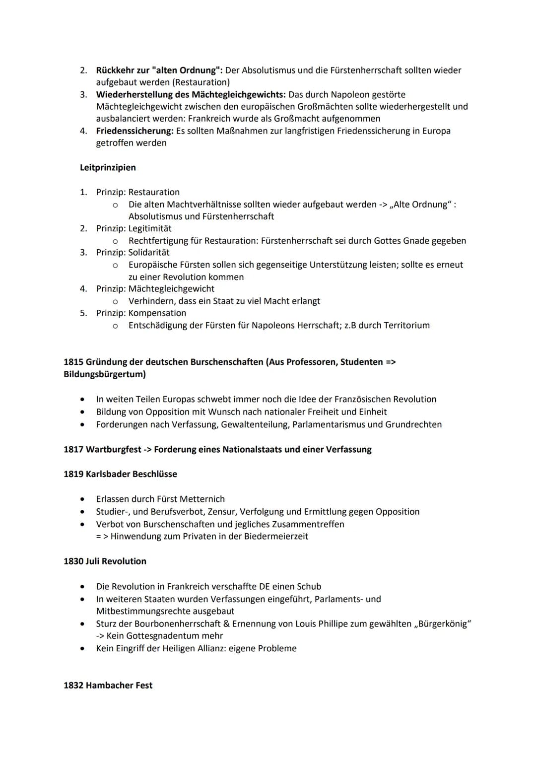 Geschichte ABI - 02.05.2023
Lernzettel Q1-Q3 von Alexa Chen Themenübersicht
Q1.1 Die deutsche Revolution von 1848/49 Markstein auf dem Weg z