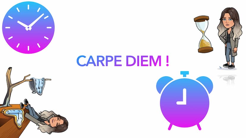 CARPE DIEM! Wer wird ,,Lateinär"
100
OHHH
100
100
G
100
100
YEAHHH! DIE RÖMISCHE ZEITEINTEILUNG
- CARPE DIEM !
Im Alten Rom wurde der Tag in