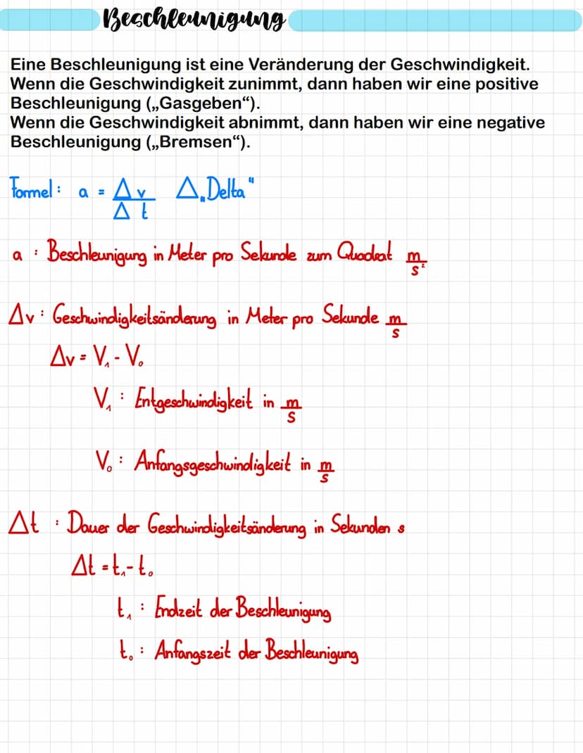 Gleichförmige Bewegungen
Eine gleichförmige Bewegung liegt dann vor, wenn in gleichen
Zeitabschnitten gleiche Strecken zurückgelegt werden.
