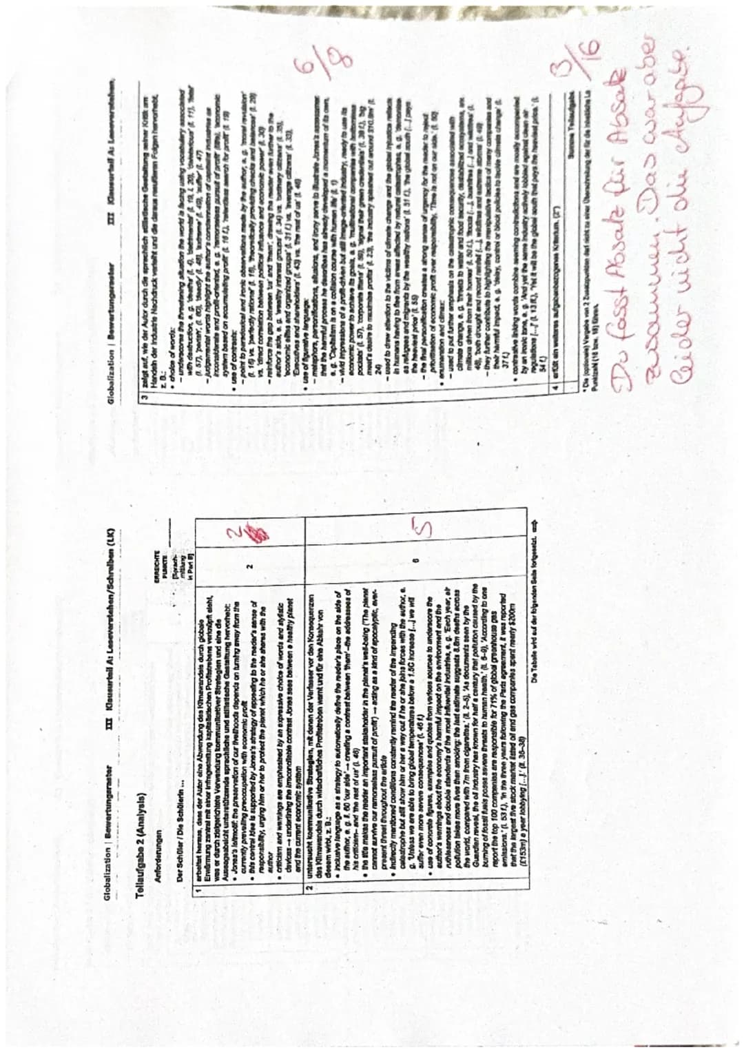 +
ээрлэн
tsunx
A: Leseverstehen und Schrelben integriert
Date:
Part A: Reading and Writing
complex sentences
The planet cannot survive our r