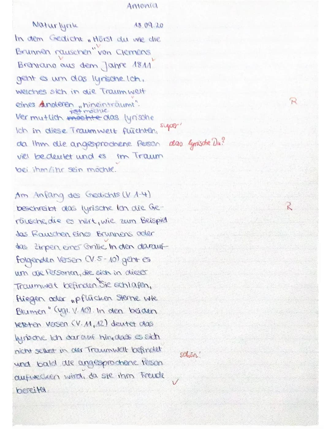 Anfang
alá
예비
1
Ende
6
7
وتے
10
11
Schuljahr 2020/21
12
1. Klausur im Fach Deutsch
Gedichtanalyse: Naturlyrik
Hörst du wie die Brunnen rausc