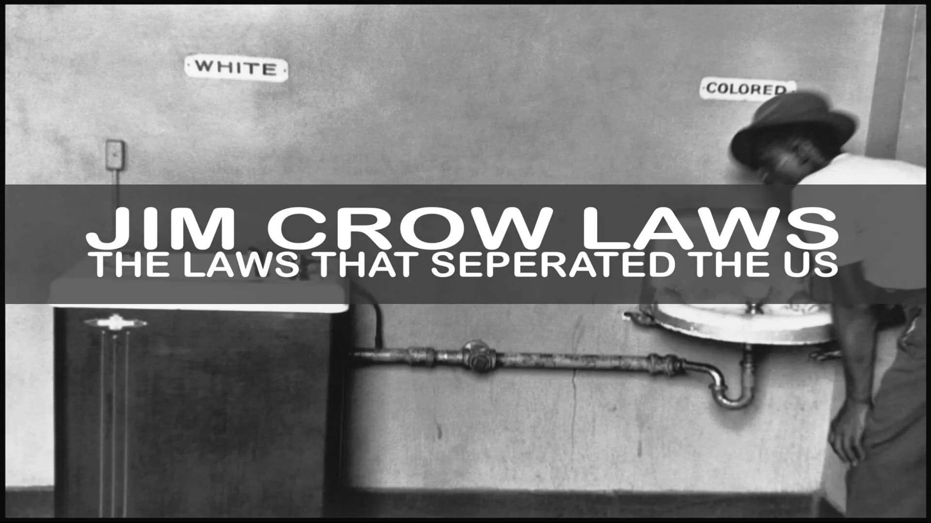 WHITE
COLORED
JIM CROW LAWS
THE LAWS THAT SEPERATED THE US Topics
History
What are the Jim Crow Laws
„Jim Crow"
Impact on African American
R