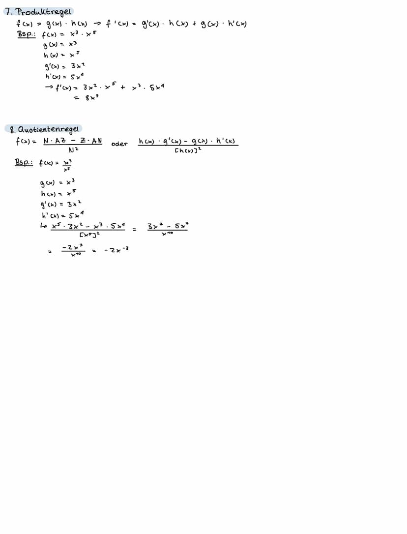 1. Definitionsbereich bestimmen
=> x = 0 (keine Null unterm Bruchstrich)
√x => x = 0 (keine negativen Zahlen unter der Wurzel)
Bsp.:
2x +3
+