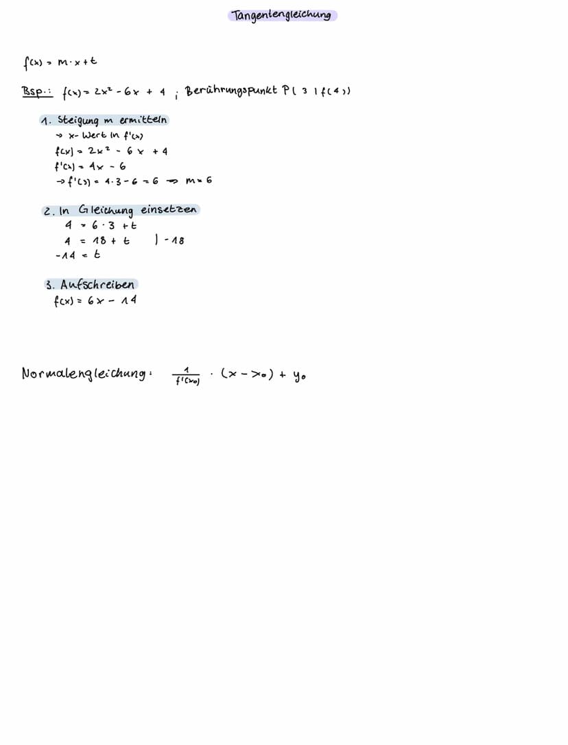 1. Definitionsbereich bestimmen
=> x = 0 (keine Null unterm Bruchstrich)
√x => x = 0 (keine negativen Zahlen unter der Wurzel)
Bsp.:
2x +3
+