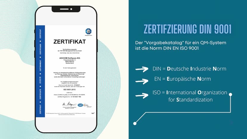 Qualitätsmanagement
Derya Bilge Agenda
1
2
3
4
5
6
7
Was ist das Qualitätsmanagement?
Zertifzierung
Die Ziele des QM
Der PDCA-Zyklus
Funktio