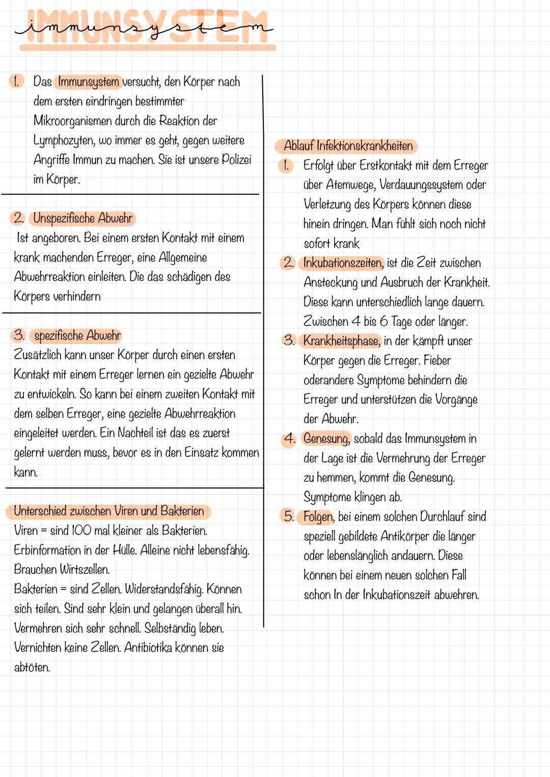 Wie funktioniert das Immunsystem? Einfach erklärt für Kinder!