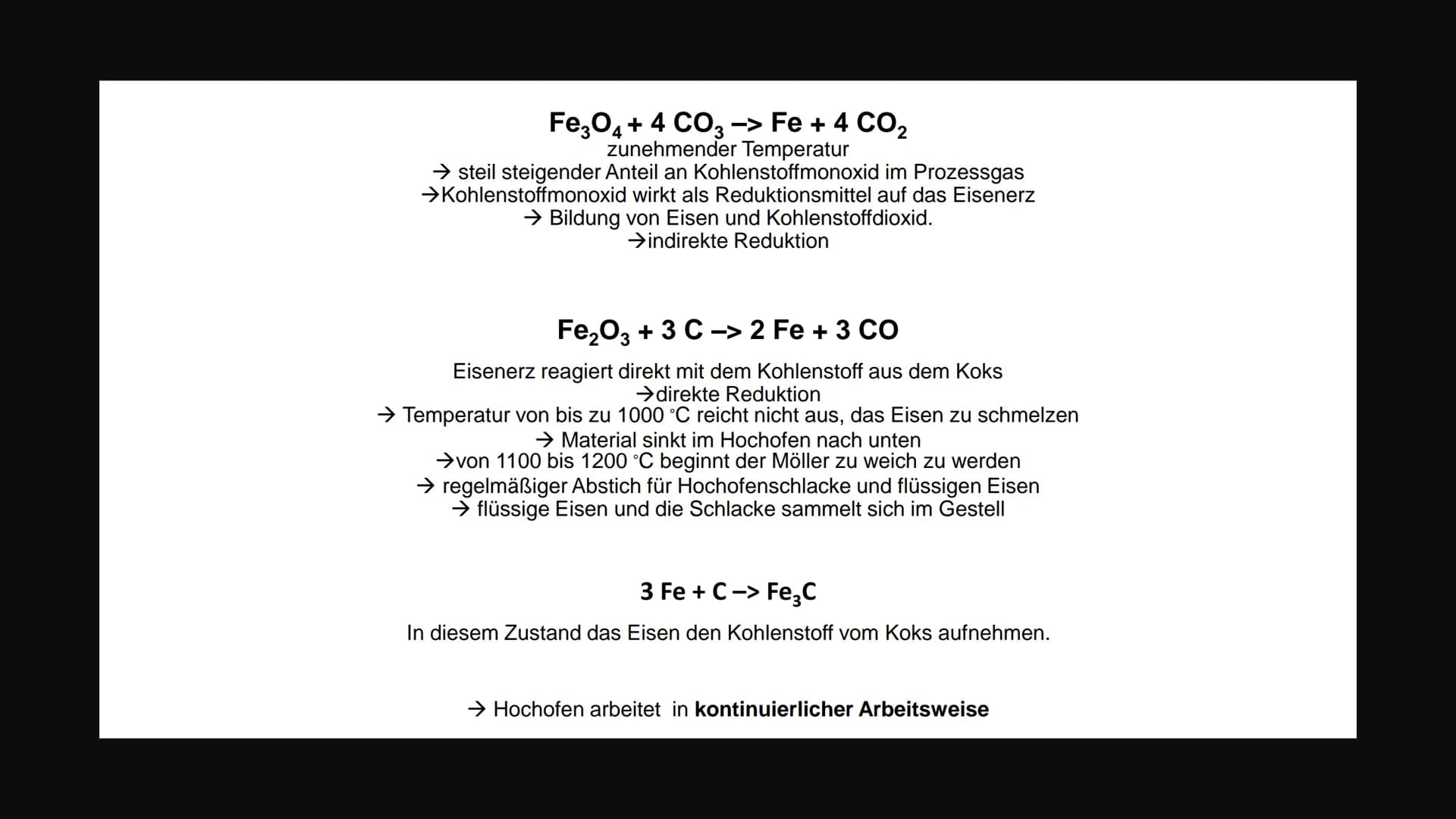 Der Hochofenprozess
Elisabeth Atapin Gliederung
1. Aufbau
2. Abläufe
3. Chemische Vorgänge
4. Redoxreaktion
5. Quellen
Roheisen
Schlacke
www