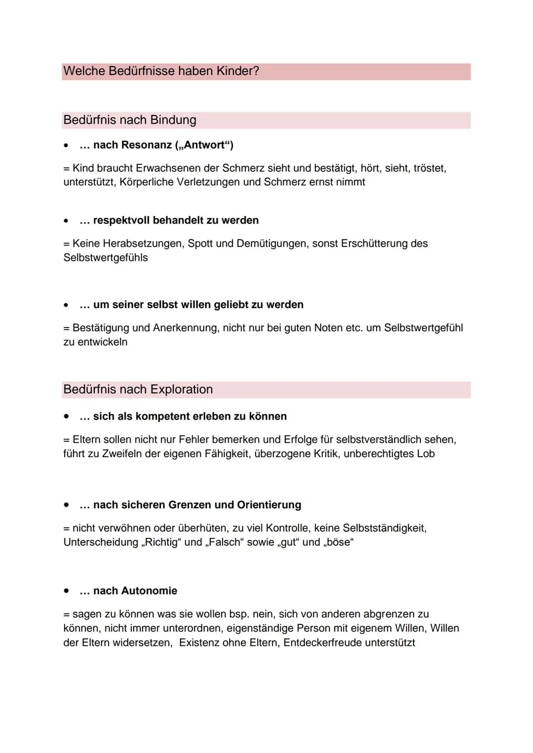 Bindung ist die besondere, enge, relativ dauerhafte und stark emotionale Beziehung
zwischen einem Kind und seiner Bezugsperson bzw. seinen B