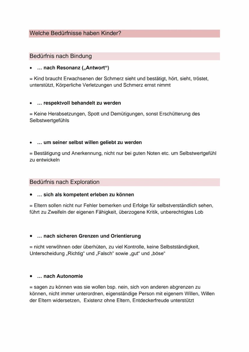 Bindung ist die besondere, enge, relativ dauerhafte und stark emotionale Beziehung
zwischen einem Kind und seiner Bezugsperson bzw. seinen B