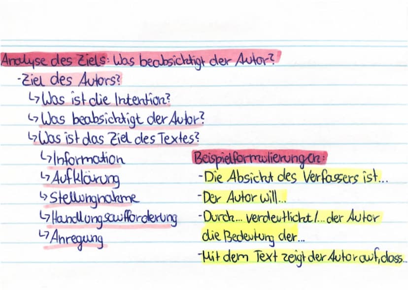 Einleitung Titel
-Autor
Sachtextanalyse
- Erscheinungsjahr/Ort
- Textart: Zeitungsartikel, Nachricht/Bericht, Reportage,
Interview, Wissensc